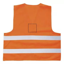 Chaleco de seguridad con bolsa para uso profesional