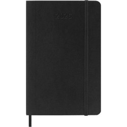 Agenda semanal de bolsillo de 12 meses con tapa blanda "Moleskine"