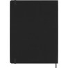 Agenda semanal XL de 12 meses con tapa dura "Moleskine"
