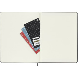 Agenda semanal XL de 12 meses con tapa dura "Moleskine"