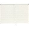 Agenda semanal XL de 12 meses con tapa dura "Moleskine"