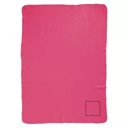 Manta polar con funda
