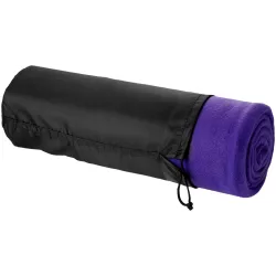 Manta polar con funda