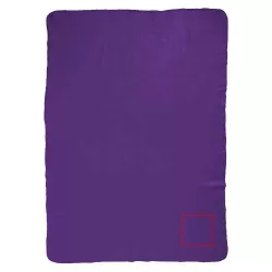 Manta polar con funda