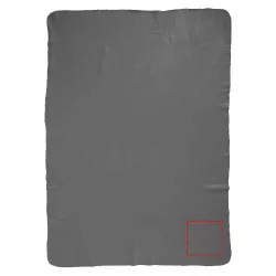 Manta polar con funda