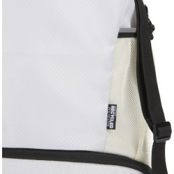 Bolsa deportiva de 18 L con cordón y compartimento inferior de material reciclado con certificado GR