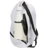 Bolsa deportiva de 18 L con cordón y compartimento inferior de material reciclado con certificado GR