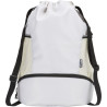 Bolsa deportiva de 18 L con cordón y compartimento inferior de material reciclado con certificado GR