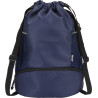Bolsa deportiva de 18 L con cordón y compartimento inferior de material reciclado con certificado GR