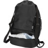 Bolsa deportiva de 18 L con cordón y compartimento inferior de material reciclado con certificado GR