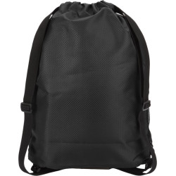 Bolsa deportiva de 18 L con cordón y compartimento inferior de material reciclado con certificado GR