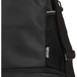 Bolsa deportiva de 18 L con cordón y compartimento inferior de material reciclado con certificado GR