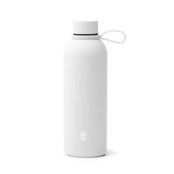 Bidón térmico de acero inoxidable reciclado.