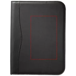 Portafolios A4 con cremallera "Ebony"