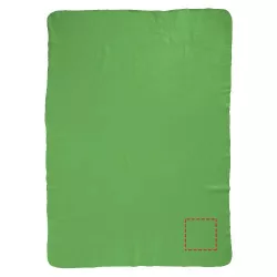 Manta polar con funda