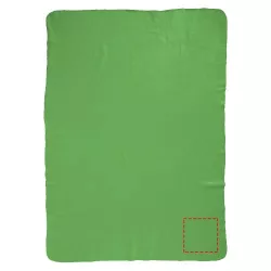 Manta polar con funda