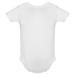 Body ROLY manga corta bebé blanco