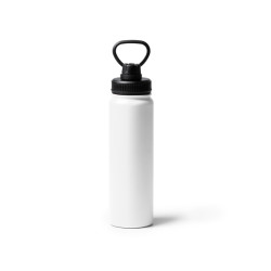 Bidón deportivo de acero inoxidable.  750 ml