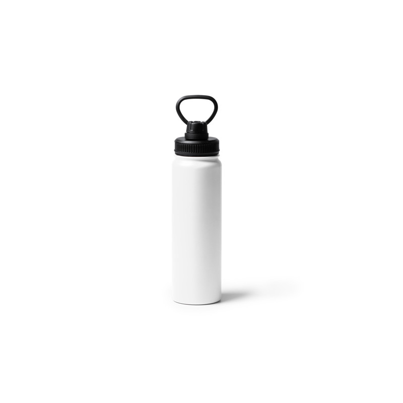 Bidón deportivo de acero inoxidable.  750 ml