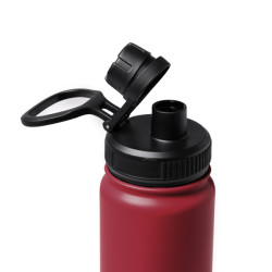 Bidón deportivo de acero inoxidable.  750 ml