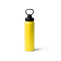 Bidón deportivo de acero inoxidable.  750 ml