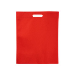 Bolsa de non-woven con asas troqueladas