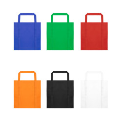 Bolsa para la compra de non-woven con asas reforzadas 80 g/m²
