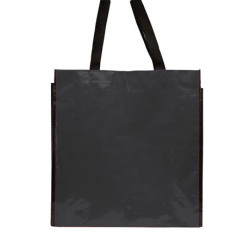 Bolsa de rafia laminada brillante reutilizable