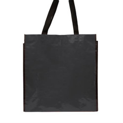 Bolsa de rafia laminada brillante reutilizable