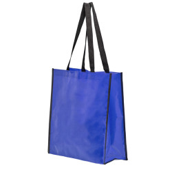 Bolsa de rafia laminada brillante reutilizable
