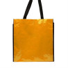 Bolsa de rafia laminada brillante reutilizable
