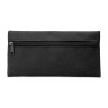 Estuche de color liso con cremallera a juego
