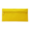 Estuche de color liso con cremallera a juego