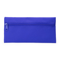 Estuche de color liso con cremallera a juego