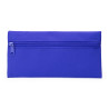 Estuche de color liso con cremallera a juego