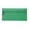 Estuche de color liso con cremallera a juego