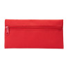 Estuche de color liso con cremallera a juego