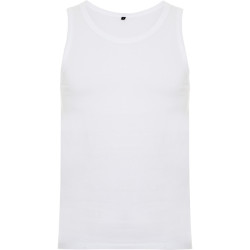 Camiseta Tirantes Texas ROLY blanca hombre