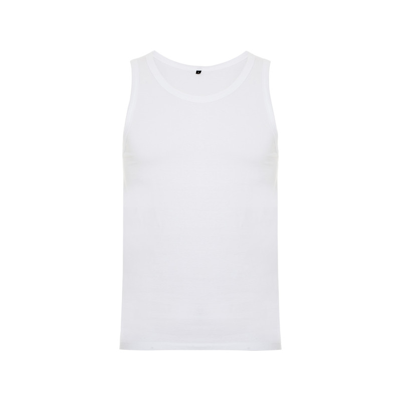 Camiseta Tirantes Texas ROLY blanca hombre