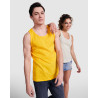 Camiseta Tirantes Texas ROLY blanca hombre