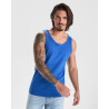 Camiseta Tirantes Texas ROLY blanca hombre