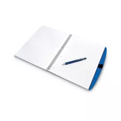 Bloc de notas A4 y bolígrafo   