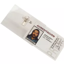 Identificador con Pinza e Imperdible