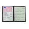 Funda documentos para el coche. Piel regenerada