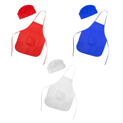 Set Delantal/Gorro Jamie T/Unica Niño
