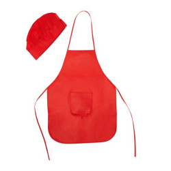 Set Delantal/Gorro Jamie T/Unica Niño