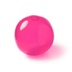 Balón inflable de PVC translúcido.