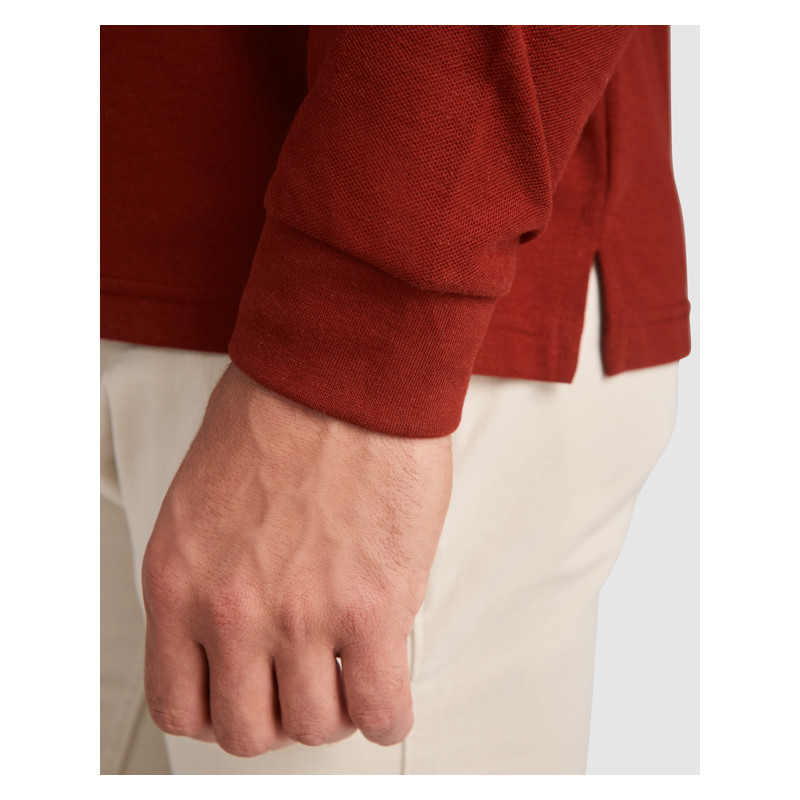 Polo Carpe ROLY hombre blanca