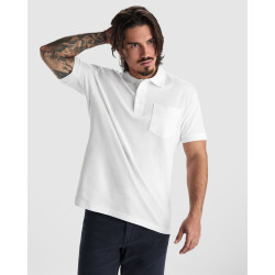 Polo Centauro Premium ROLY hombre blanco