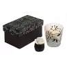 PORTA VELAS EN CAJA DE REGALO
